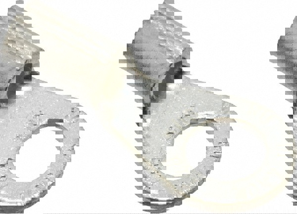 Circular Ring Terminal: Non-Insulated, 8 AWG, Crimp Connection