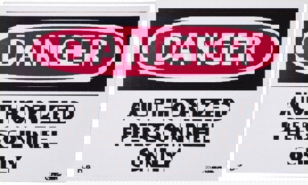 Security & Admittance Label: 