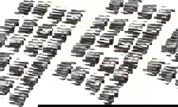 Collet Set: 21 Pc, Series DA100, 1/4 to 9/16