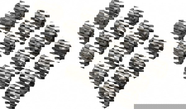 Collet Set: 15 Pc, Series DA100, 1/8 to 9/16