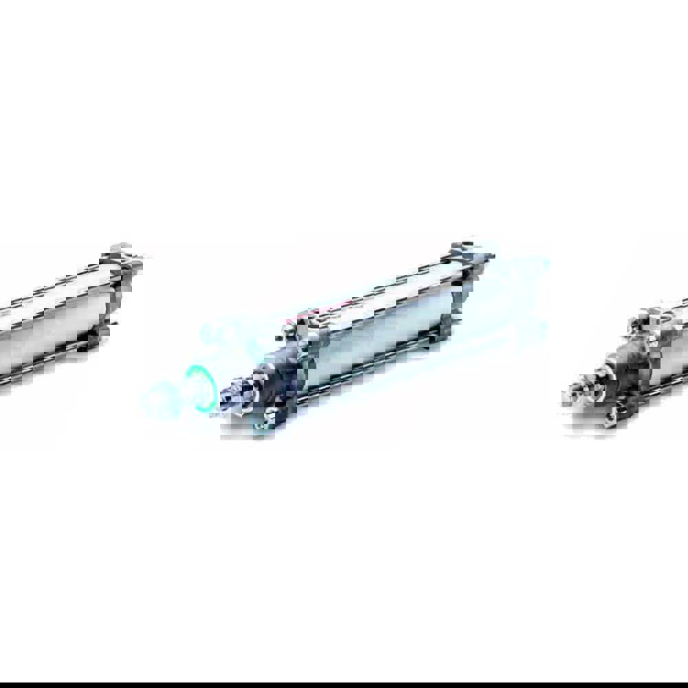 NFPA Tie Rod Cylinders; Actuation: Double Acting ; Bore Diameter: 100mm ; Rod Diameter: 25mm ; Body Material: Steel ; Port Size: 1/2 ; Rod Thread Size: 20mm