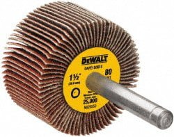 Mounted Flap Wheel: 1-1/2