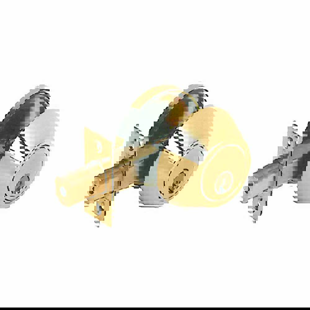 Deadbolts; Deadbolt Type: Single Cylinder ; Key Type: Keyed Alike ; Mount Type: Through Hole ; Material: Steel ; Minimum Door Thickness: 1.375in ; Maximum Door Thickness: 1.75in