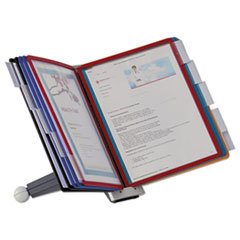 Desktop File Organizers; Overall Depth: 5.63 ; Color: Gray; Gray ; Material: Polypropylene; Polypropylene; Polypropylene ; Number Of Compartments: 10 ; UNSPSC Code: 0044111511