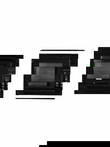 700 W Compact Microwave in Black