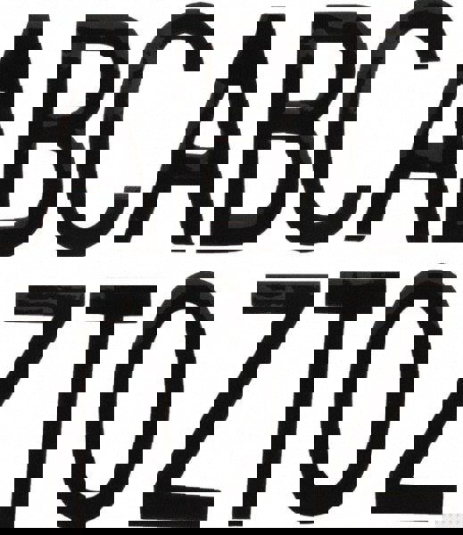 Number & Letter Label: 