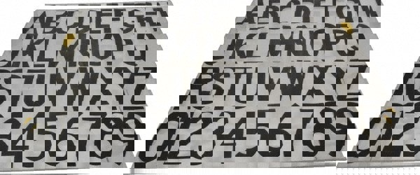 Number & Letter Label: 