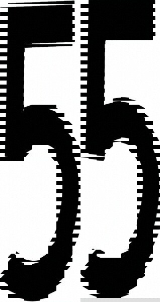 Number & Letter Label: 8