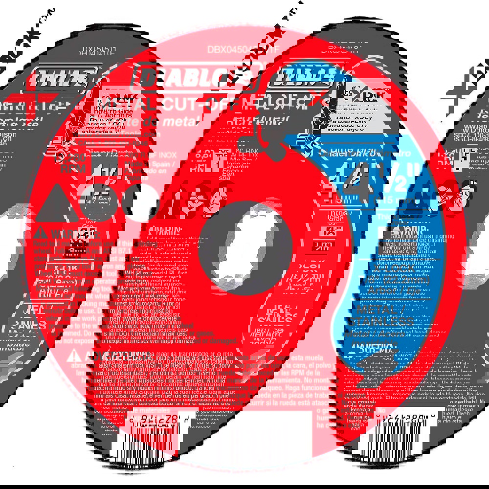 Cut-Off Wheel: Type 1 (01/41), 4-1/2