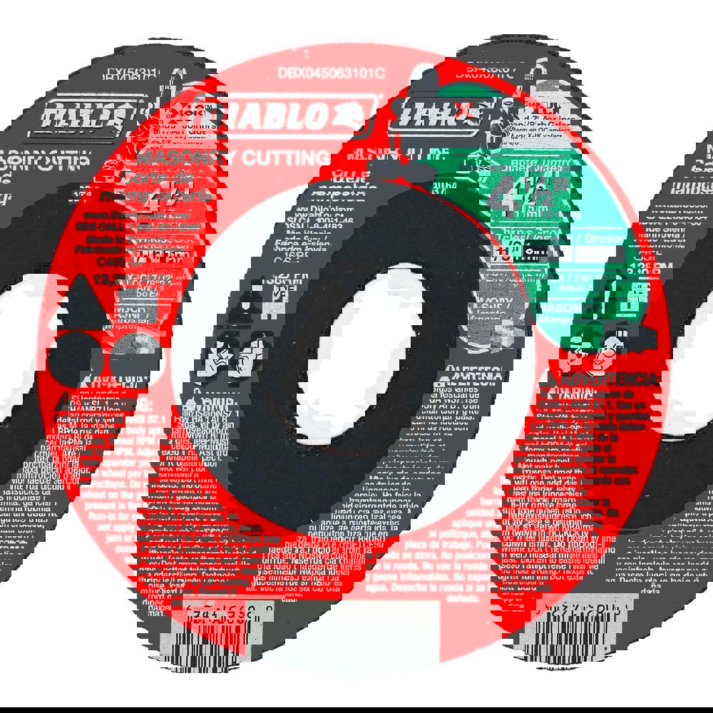 Cutoff Wheels; Wheel Diameter (Inch): 4-1/2 ; Wheel Thickness (Inch): 1/16 ; Hole Size (Inch): 7/8 X-Lock ; Abrasive Material: Silicon Carbide ; Reinforced: Reinforced ; Grit: 46