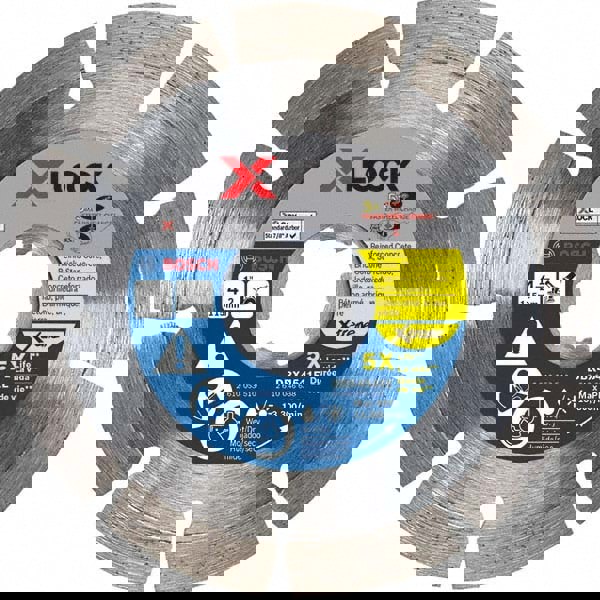 Wet & Dry Cut Saw Blade: 4-1/2