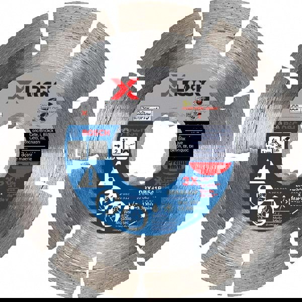 Wet & Dry Cut Saw Blade: 4-1/2