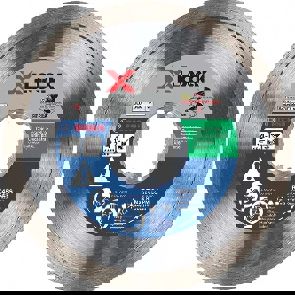 Wet & Dry Cut Saw Blade: 4-1/2