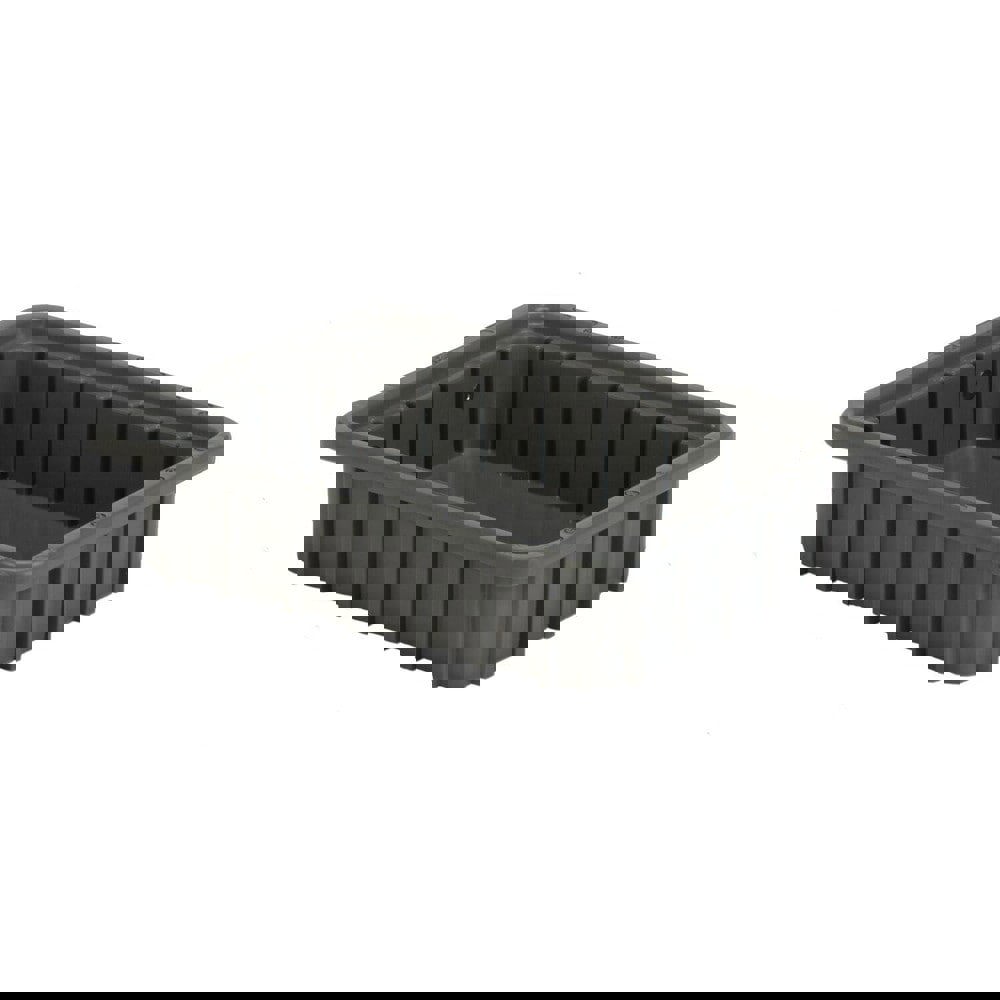 Polyethylene Dividable Storage Tote: 40 lb Capacity