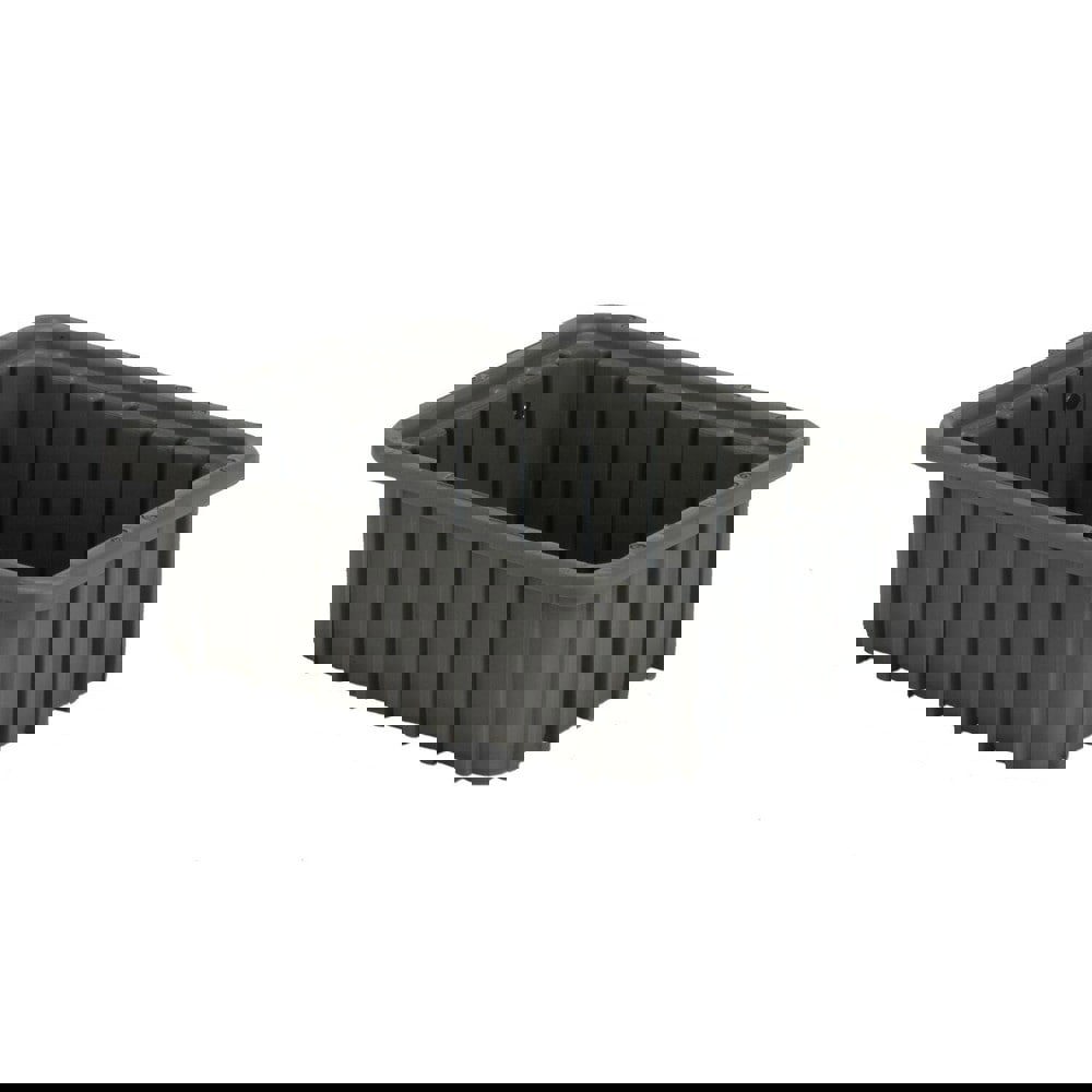 Polyethylene Dividable Storage Tote: 40 lb Capacity