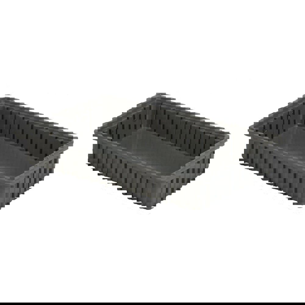 Polyethylene Dividable Storage Tote: 40 lb Capacity