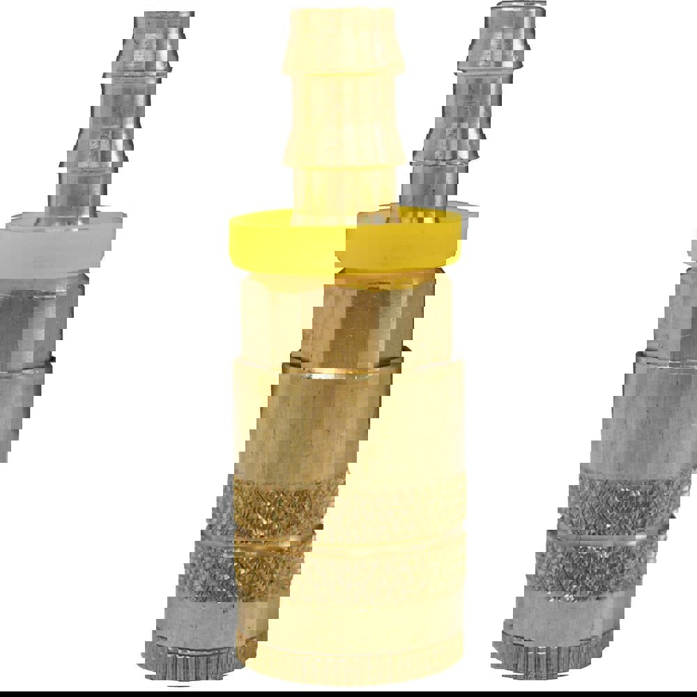 Pneumatic Hose Fittings & Couplings; Type: Coupler ; Coupling Type: Coupler ; Interchange Type: Industrial ; Thread Type: Push-Lok Hose Barb ; Coupler Size: 0.2500 ; Material: Brass