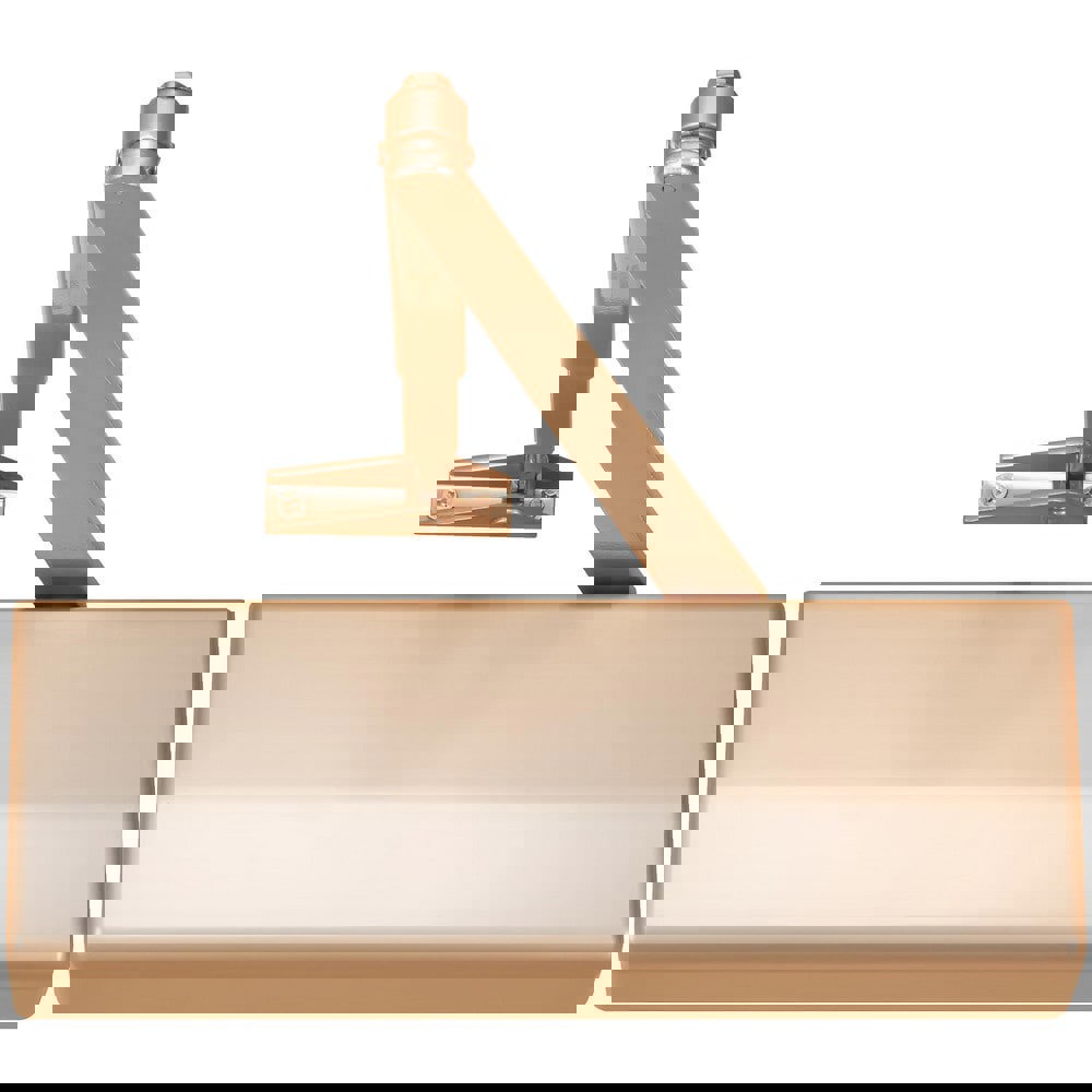 Manual Dampers; Damper Type: Door Closer ; Arm Type: Regular Arm ; Power Type: Hydraulic ; Housing Material: Steel ; Closer Body Length: 6.5 (Decimal Inch); Arm Material: Forged Steel