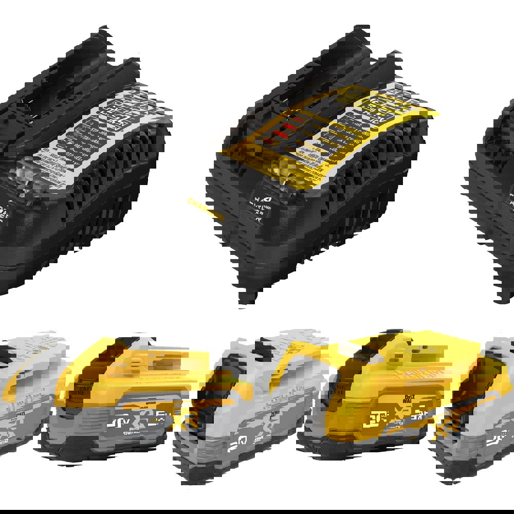 Power Tool Batteries; Battery Voltage: 20.00 ; Battery Chemistry: Lithium-ion ; Battery Capacity (Ah): 5.00 ; Battery Series: POWERSTACK ; For Use With: 20V MAX Tools ; Charging Time: 1 h