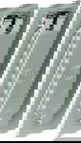 Duplex Receptacle Electrical Box Cover: Aluminum