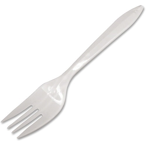 FORK,PLASTIC,M-WGT,WHT