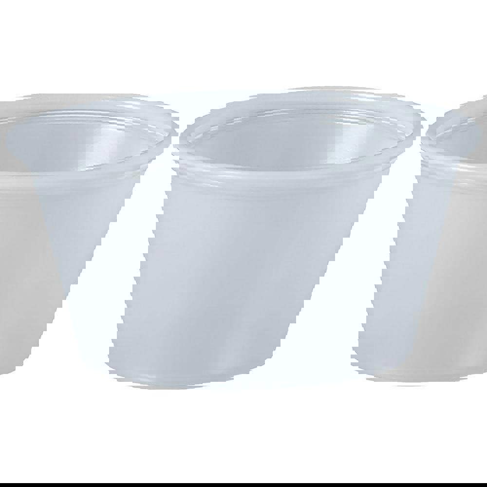Polystyrene Portion Cups, 2 oz, Translucent, 250/Bag, 10 Bags/Carton