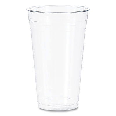 Case of (12) Sleeves Ultra Clear PETE Cold Cups, 24 oz, 50 Cups/Sleeve