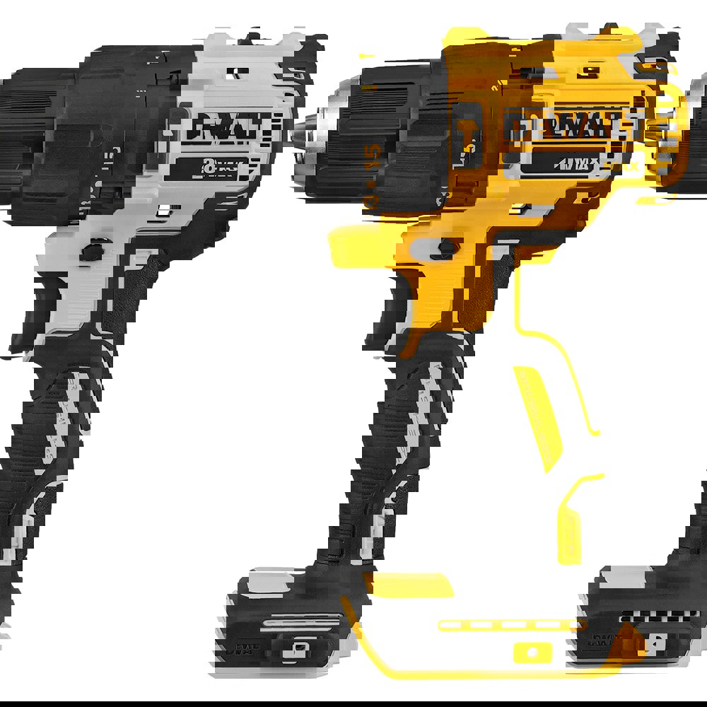 Cordless Hammer Drill: 20.00 V, 1/2