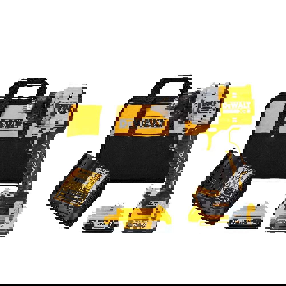 Cordless Drill: 20.0 V, 1/2