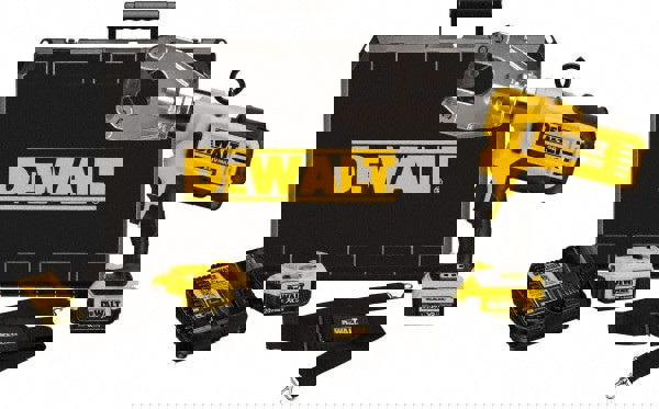 Power Crimper: 12,000 lb Capacity, Lithium-ion Battery Included, Pistol Grip Handle, 20V