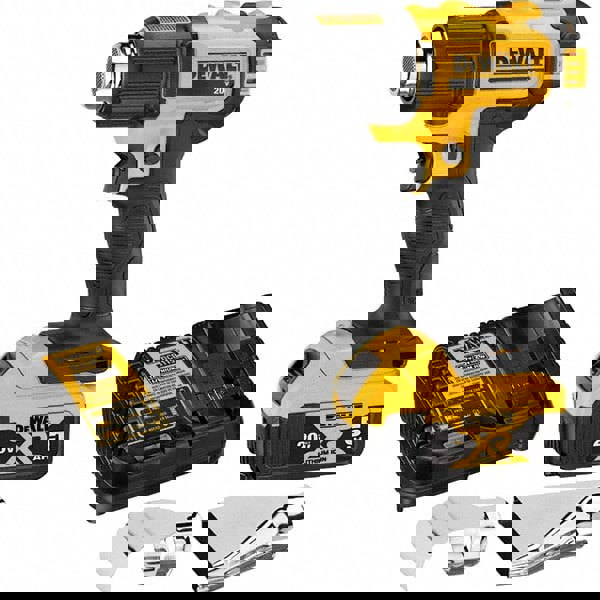 DeWalt Cordless Heat Gun: 5 to 7 CFM