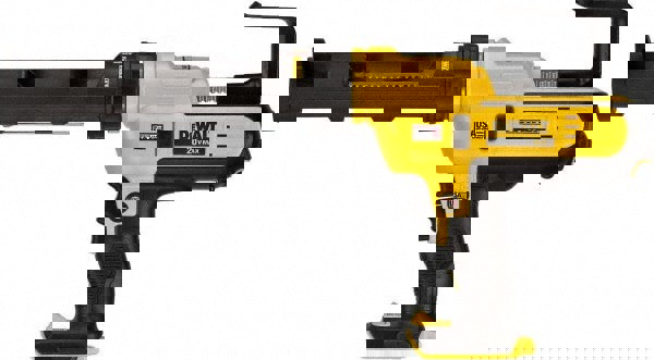 Cordless Caulk & Adhesive Gun: 10 oz, Half Barrel Frame