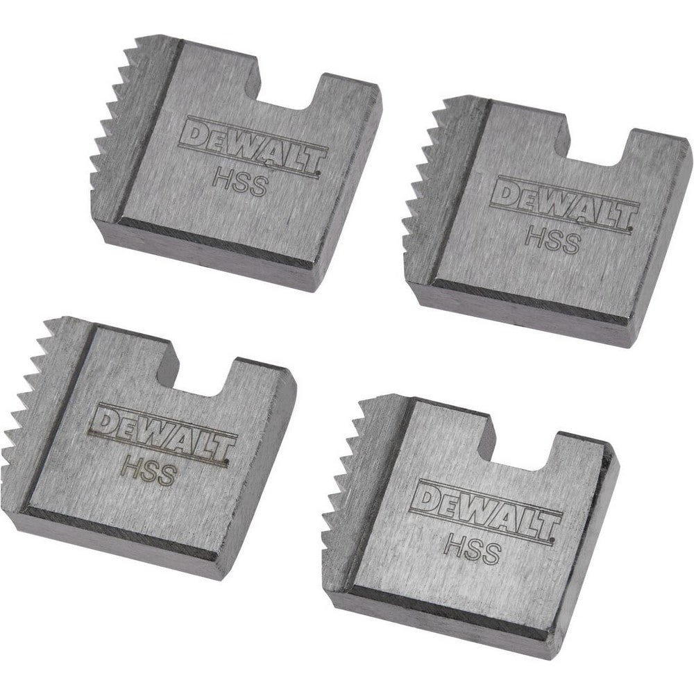 Pipe Threader Dies; Thread Size: 1/2-14 ; Thread Direction: Right Hand ; Thread Standard: NPT ; Material: Steel ; Threads per Inch: 14 ; UNSPSC Code: 27112805
