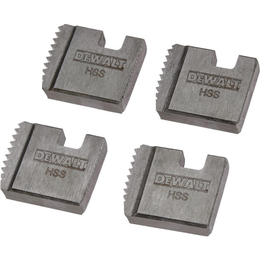Pipe Threader Dies; Thread Size: 3/4-14 ; Thread Direction: Right Hand ; Thread Standard: NPT ; Material: Steel ; Threads per Inch: 14 ; UNSPSC Code: 27112805