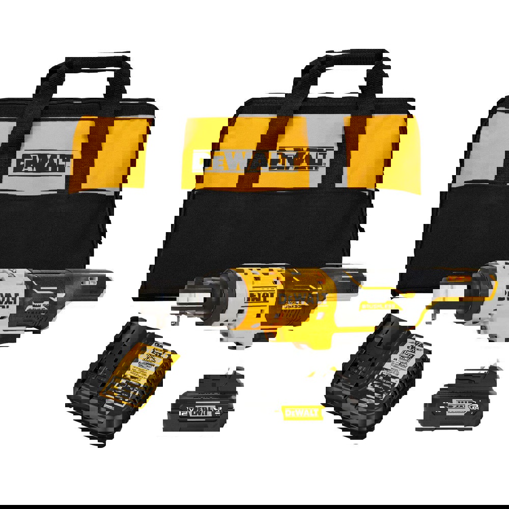 Cordless Ratchet: 12V, 1/4