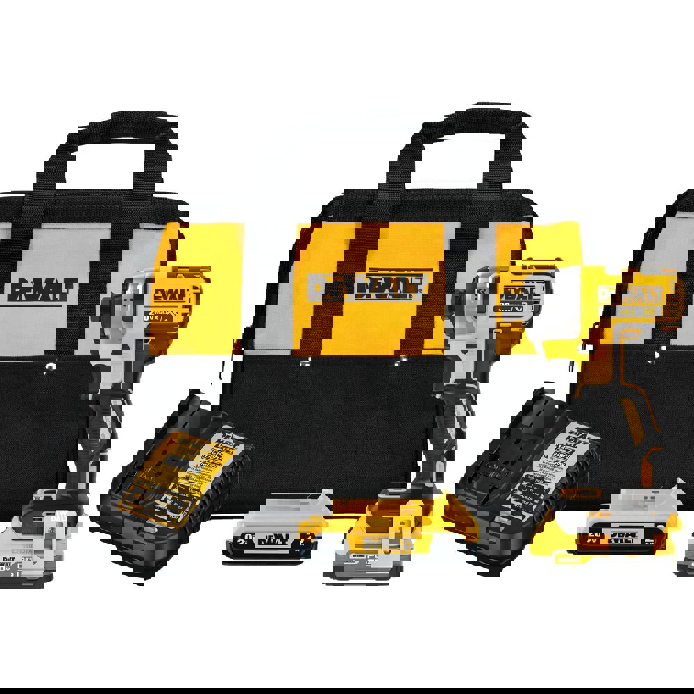 Impact Drivers; Voltage: 20.00 ; Handle Type: Pistol Grip ; Drive Size: 1/4 (Inch); Speed (RPM): 3250 ; Number Of Speeds: Variable ; Torque (In/Lb): 1825.00