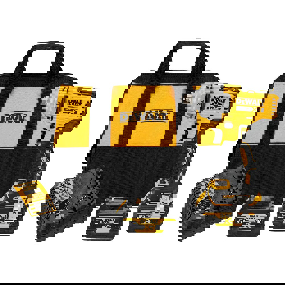 20 Volt, Pistol Grip Cordless Impact Wrench