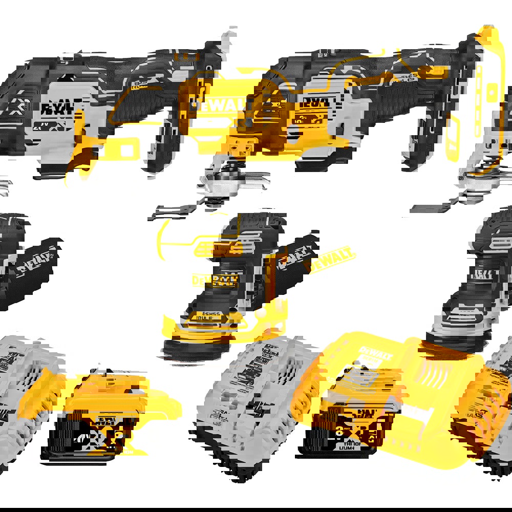 20.00 Volt Cordless Tool Combination Kit