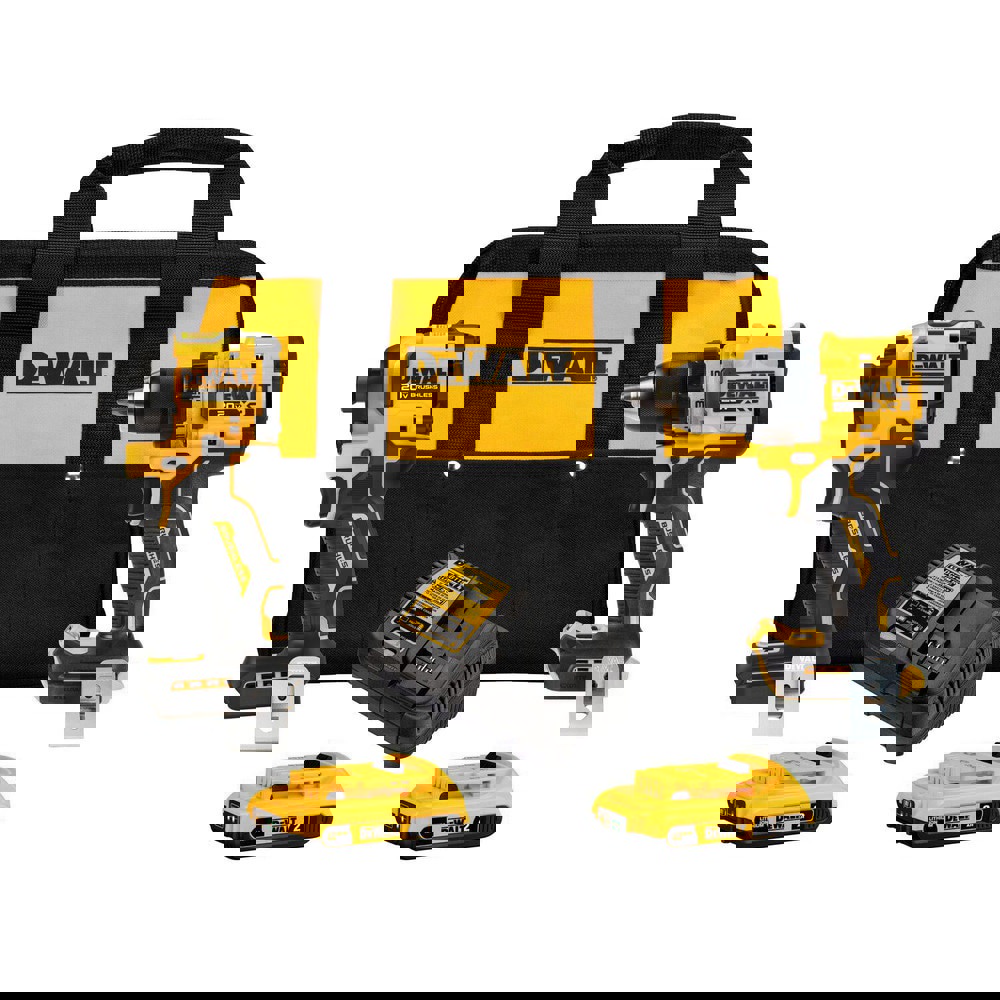 Cordless Tool Combination Kits; Kit Type: Impact Driver; Drill/Driver ; Voltage: 20.00 ; Batteries Included: Yes ; Battery Chemistry: Lithium-ion ; Battery Series: 20V MAX* ; Battery Capacity: 2Ah