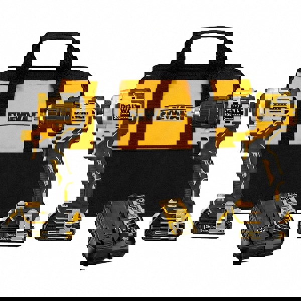 20.00 Volt Cordless Tool Combination Kit