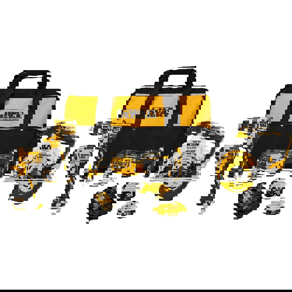 Cordless Tool Combination Kits; Kit Type: 20 Volt Cordless Tool Combination ; Tools: Hammer Drill; Impact Driver; Circular Saw; Multi-Tool ; Voltage: 20.00 ; Batteries Included: Yes ; Battery Chemistry: Lithium-ion ; Battery Series: 20V MAX*