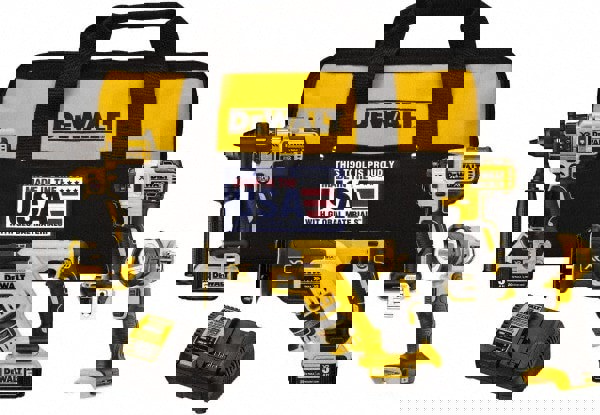 20.00 Volt Cordless Tool Combination Kit