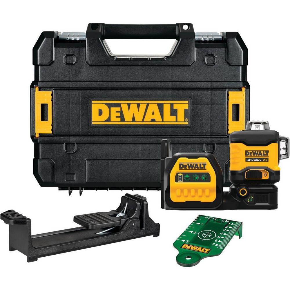 Laser Levels; Level Type: Cross Line Level ; Laser Class: Class II ; Laser Projection Orientation: Horizontal; Vertical ; Plumb Type: Up ; Accuracy: +/- 1/8 in ; Power Source: Battery