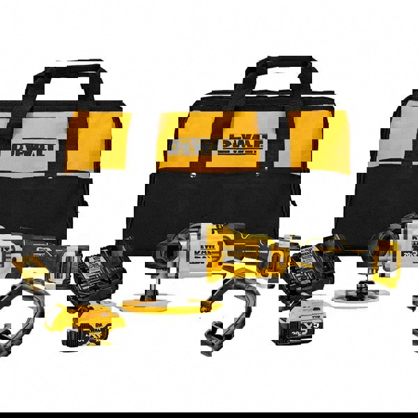 Handheld Buffers & Polishers; Handle Type: Inline ; Pad Diameter: 7in ; Reversible: No ; Voltage: 20V ; Batteries Included: Yes ; Number Of Batteries: 2