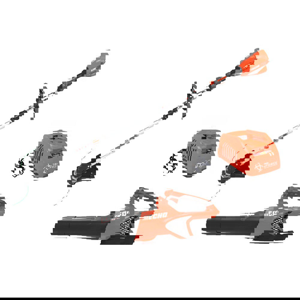 Cordless Outdoor Power Combo Kits; Tool Type: String Trimmer; Leaf Blower ; Voltage: 56 ; Number Of Pieces: 4.000 ; Battery Chemistry: Lithium-Ion ; Number Of Batteries Included: 1