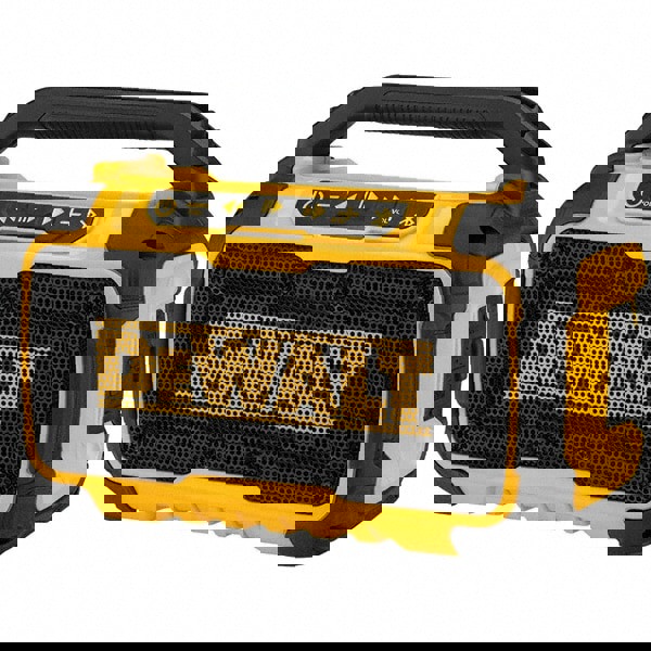 Job Site Radios; Job Site Radio Type: Bluetooth Speaker ; Overall Height: 6.0in ; Overall Depth: 7.0in ; Overall Width: 10.0in ; Includes: Detachable 120VAC Power Cord ; UNSPSC Code: 27112700