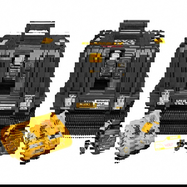 Cordless Dust Extractor Vacuum Cleaner: Battery, 2.00 gal Capacity