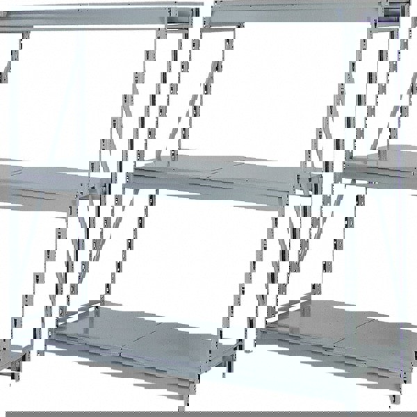 Bulk Storage Rack: 1,900 lb per Shelf, 3