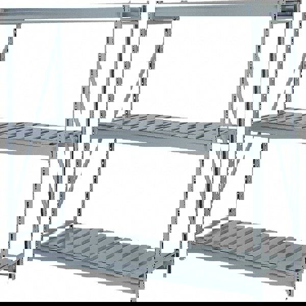 Bulk Storage Rack: 1,650 lb per Shelf, 3