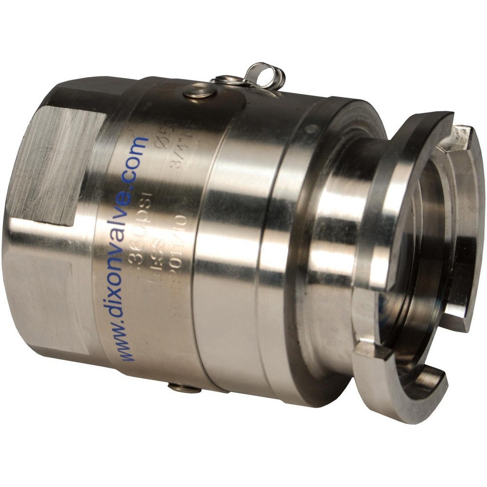 Reusable Hose Fittings; Type: Adapter ; Thread Size: 1 in ; Material: Stainless Steel ; Thread Standard: NPT ; Connection Type: Threaded ; UNSPSC Code: 40141734